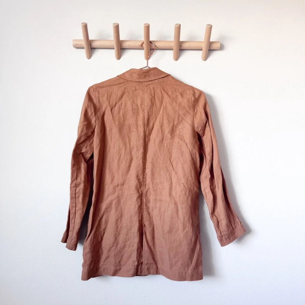 Madewell Linen Dorset Tan Blazer - Picture 12 of 14